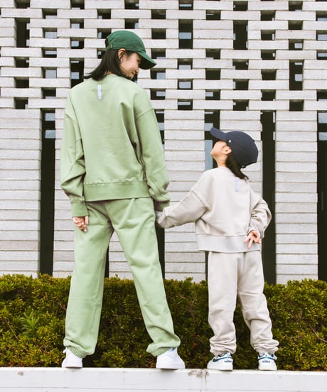 KIDS HIGH WAIST JOGGER PANT／キッズハイウエストジョガーパンツ ［TAG23A-011K］