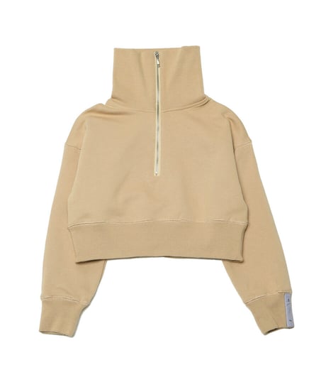 KIDS BIG COLLAR HALF ZIP TOP／キッズビッグカラーハーフジップトップ［TAG23A-012K］