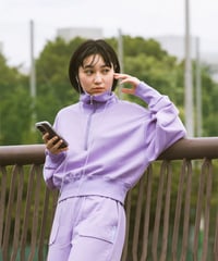 BIG COLLAR HALF ZIP TOP ／ビッグカラーハーフジップトップ［TAG23A-003］