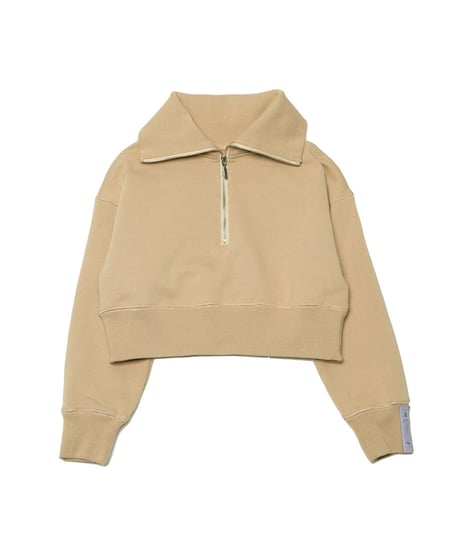 KIDS BIG COLLAR HALF ZIP TOP／キッズビッグカラーハーフジップトップ［TAG23A-012K］