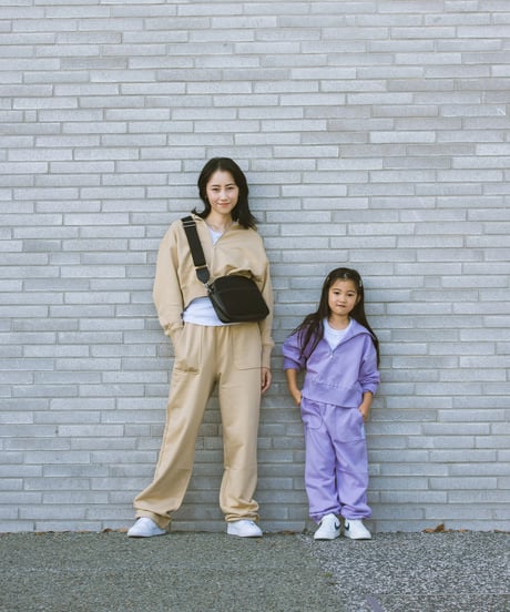 BIG COLLAR HALF ZIP TOP ／ビッグカラーハーフジップトップ［TAG23A-003］