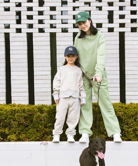 KIDS HIGH WAIST JOGGER PANT／キッズハイウエストジョガーパンツ ［TAG23A-011K］