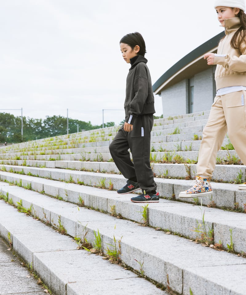 KIDS DRAWSTRINGS WIDE PANT／キッズドローストリングワイド