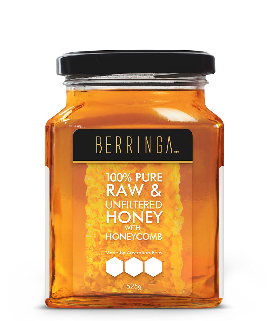 BERRINGA Eucalyptus Honey with Honeycomb | BERR