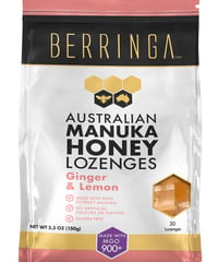 BERRINGA Lozenges〈Ginger＆Lemon〉 /30pack with MG