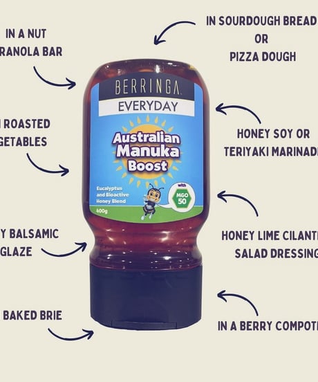 BERRINGA Manuka Boost with MGO 50+