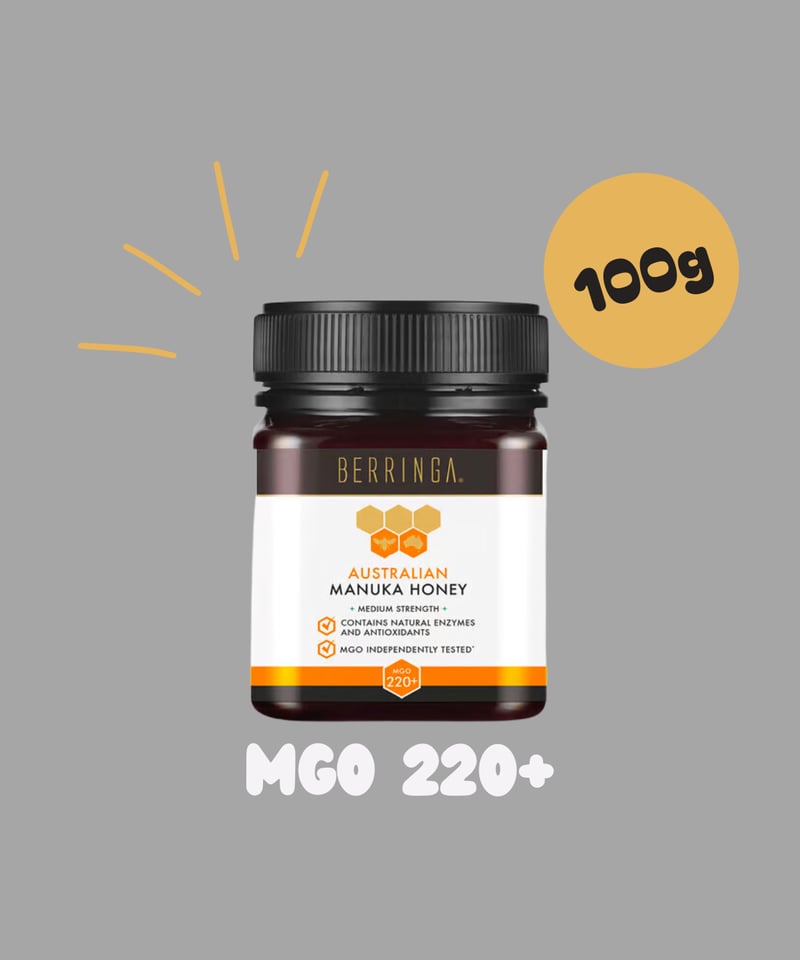 BERRINGA MANUKA HONEY MGO 220+ / 100g | BERRING