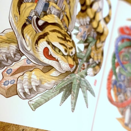 「MIYABORI」イラスト集