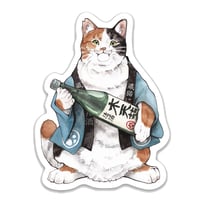 「KuraCats The Toji」耐水ステッカー