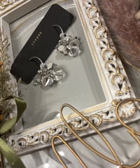𝒩𝑜.020  シルバーチャームフープピアス