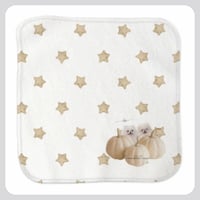 食いしん坊ペアのハンカチ