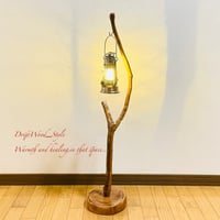 流木インテリア 天然流木のランプスタンド 置物 北欧 照明 ランタン N102 流木インテリア 天然流木のランプスタンド 置物 北欧 照明