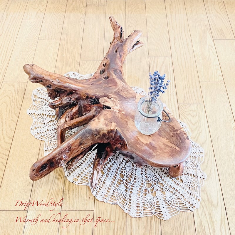 流木インテリア 圧倒的な存在感を醸す流木の置物 皿 トレー N3