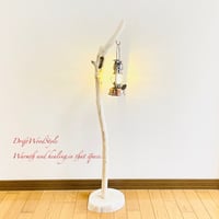 芸術的な造形の流木フロアスタンド 照明 N1 | DriftWoodStyle STORE
