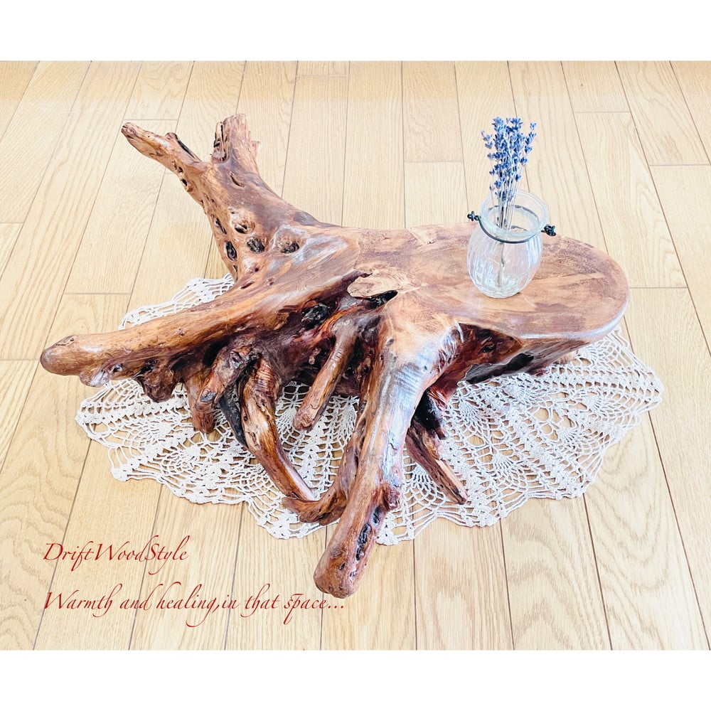 流木インテリア 圧倒的な存在感を醸す流木の置物 皿 トレー N3