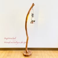 流木インテリア 大きく突き出た枝が美しい流木スタンド ランタンやエア