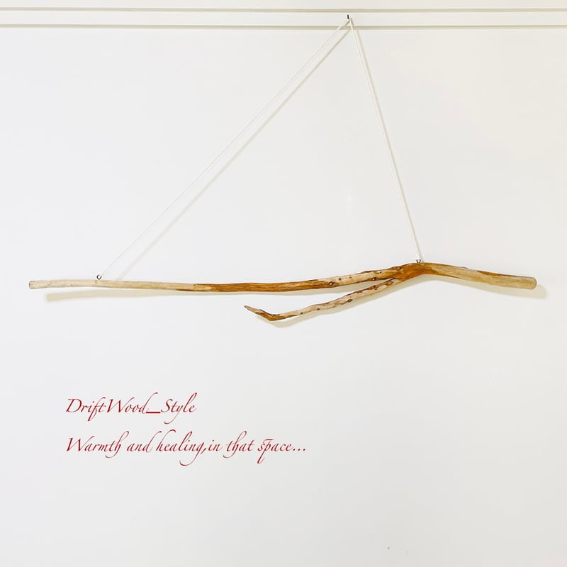 流木インテリア 枝別れした天然流木のハンガーフック 流木ハンガー