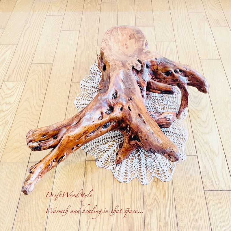 流木インテリア 圧倒的な存在感を醸す流木の置物 皿 トレー N3