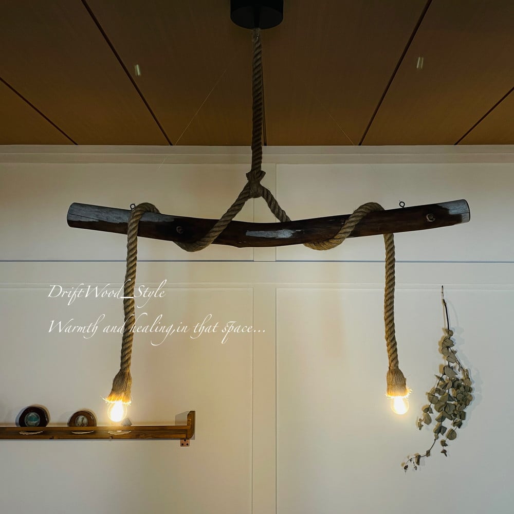 芸術的な造形の天然流木のペンダントライト 天井照明 LED 照明器具 N3 芸術的な造形の天然流木のペンダントライト 天井照明 LED 照明器具 N4