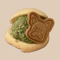 メロンぱんアイスサンド【抹茶】
