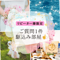 【リピーター様のみ】ご質問1件【メール対応】