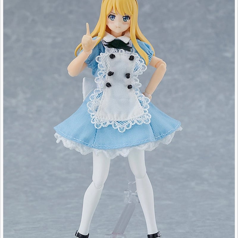 figma 女性body（アリス）withワンピース+エプロンコーデ figma 女性body（アリス）withワンピース+エプロンコーデ