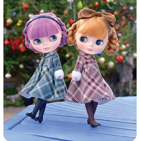 フレアコート ピンク for22cm doll
