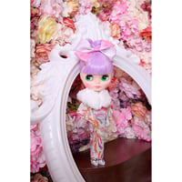 リボン柄着物セットfor 22cm dolls Dear Darling fashion for dolls