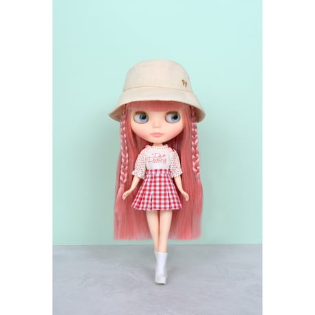 バケットハット アイボリー for22cm dolls Dear Darling fashion for dolls