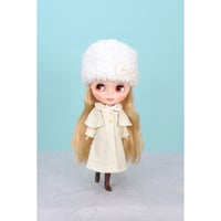 ケープコート オフホワイトfor 22cm dolls Dear Darling fashion for dolls