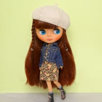 デニムジャケット インディゴ for 22cm dolls ディアダーリン・ファッション・フォー・ドールズ