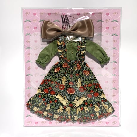 ロングジャンパースカートセット for 22cm dolls