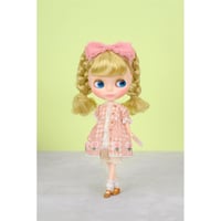 mezzo pianoコラボレーション パッチワークドレスセット ピンク Dear Darling fashion for dolls