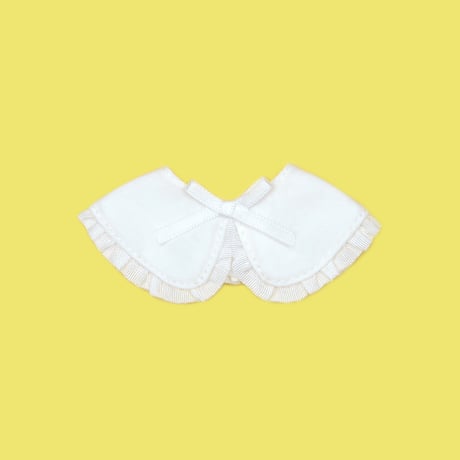 つけ襟付きワンピース ピンク for 22cm dolls Dear Darling fashion for dolls