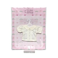 丸衿ブラウス ホワイトfor 22cm dolls Dear Darling fashion for dolls