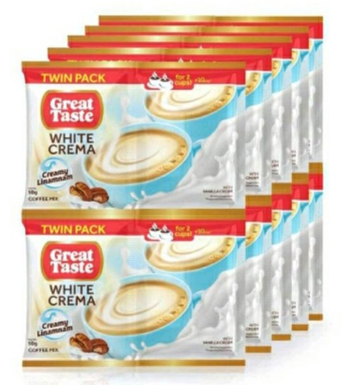 Great Taste white creama 50g×10(twin pack) for
