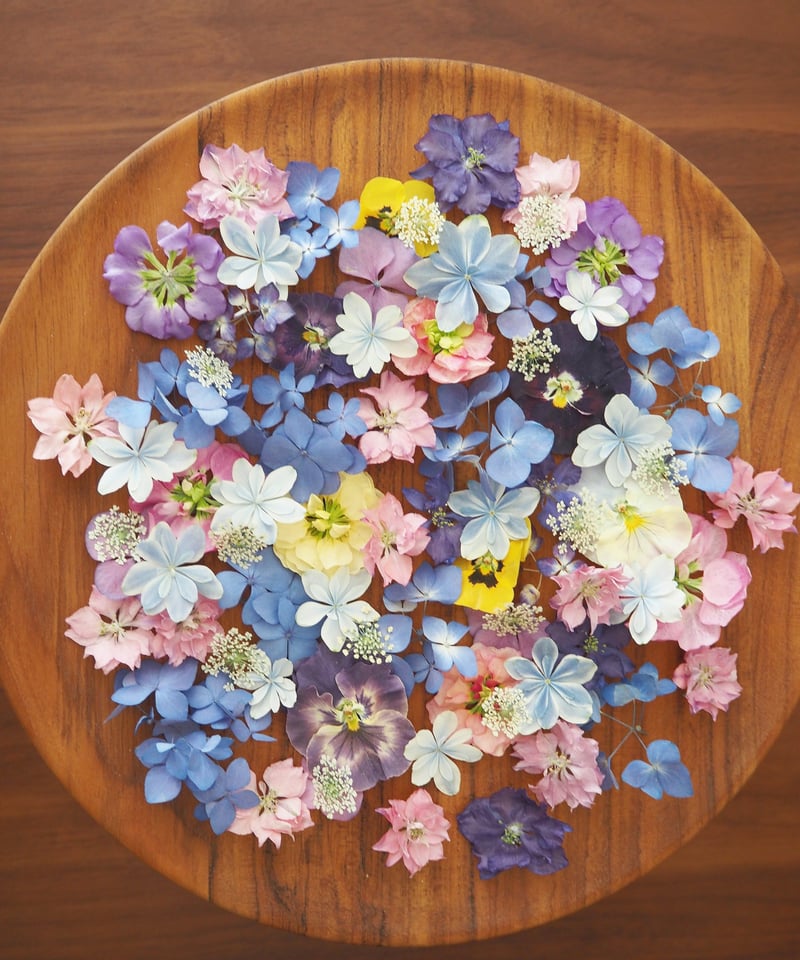 現品のご案内】ドライフラワー 花材セット（ミモザはオプション