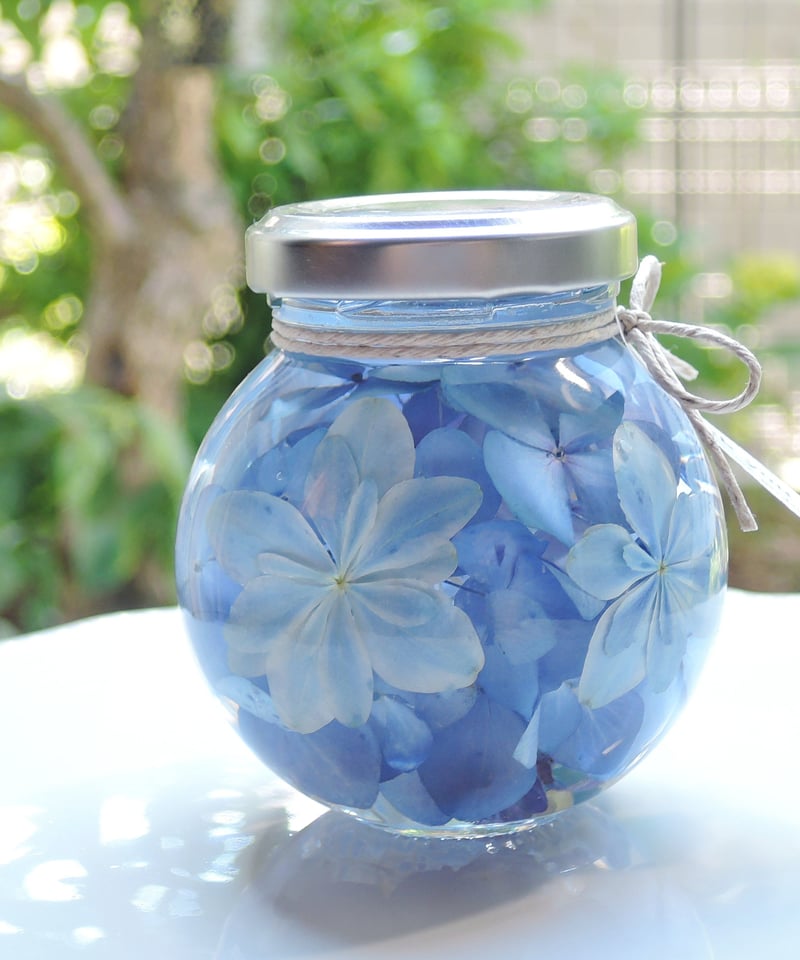 受注制作】紫陽花ハーバリウム＊紫陽花のみ | zelkova