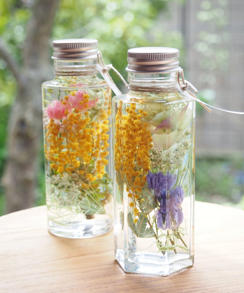 現品のご案内】ミモザのハーバリウム | zelkova's aroma garden