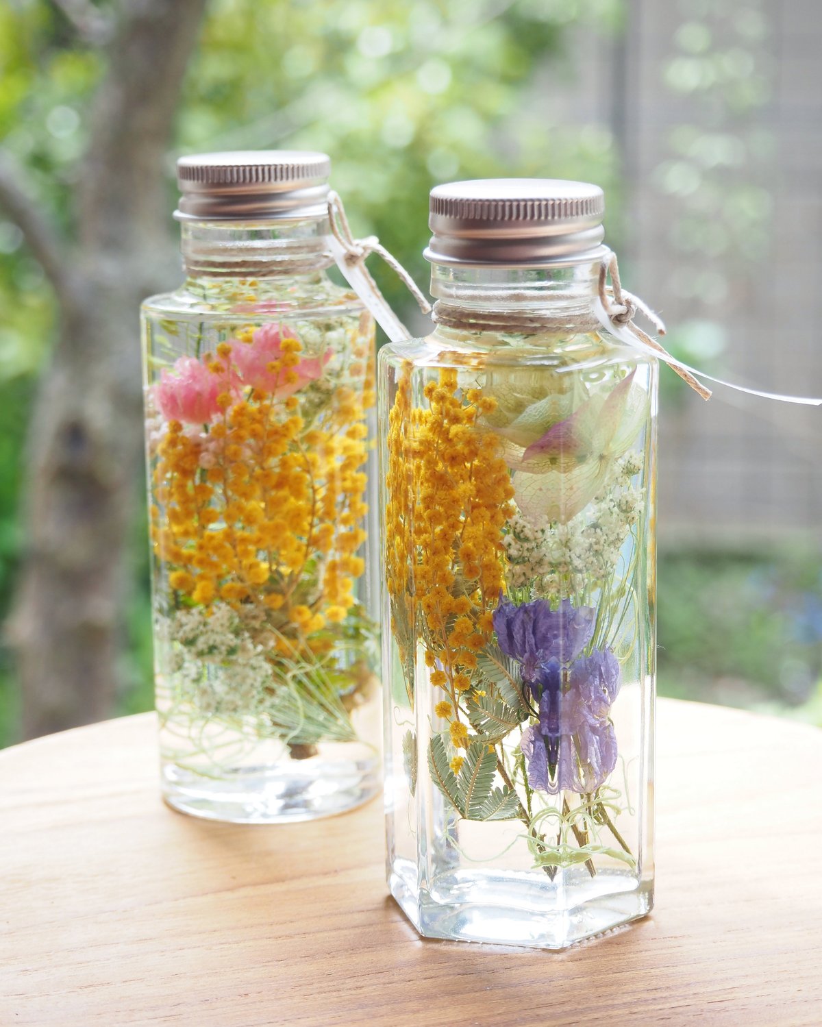 現品のご案内】ミモザのハーバリウム | zelkova's aroma garden