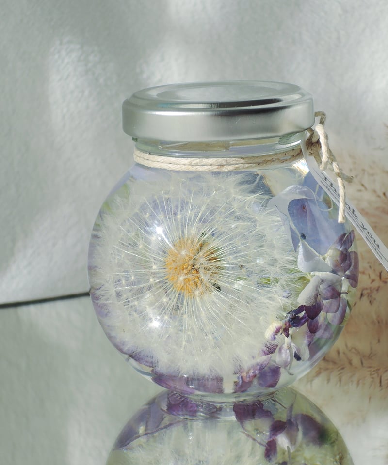 ふわふわタンポポハーバリウム 30f60940512db0acac2dea9a565bf5