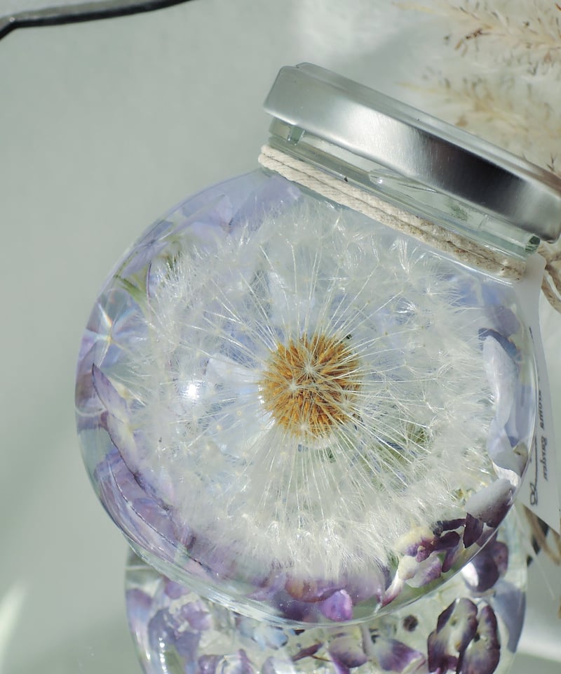 現品のご案内】たんぽぽハーバリウム™ ＊万華鏡入り | zelkova's aroma