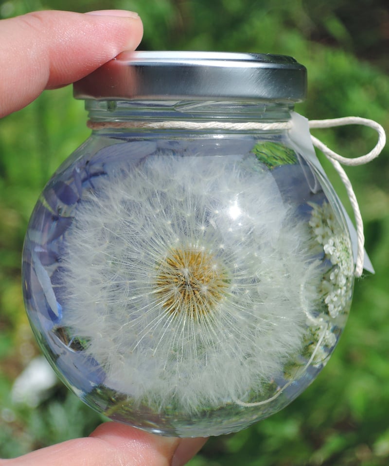 受注制作】たんぽぽハーバリウム™ ＊万華鏡入り | zelkova's aroma garden