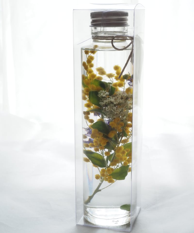 庭花ミモザのハーバリウム | zelkova's aroma garden