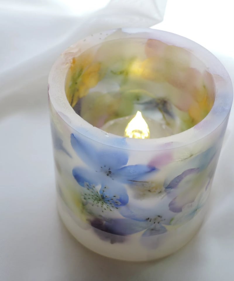 現品のご案内］花いっぱいボタニカルランタン | zelkova's aroma