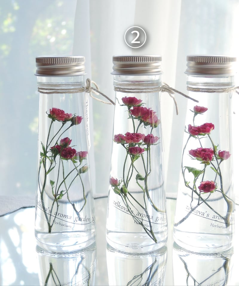 現品のご案内】バラのハーバリウム② | zelkova's aroma garden