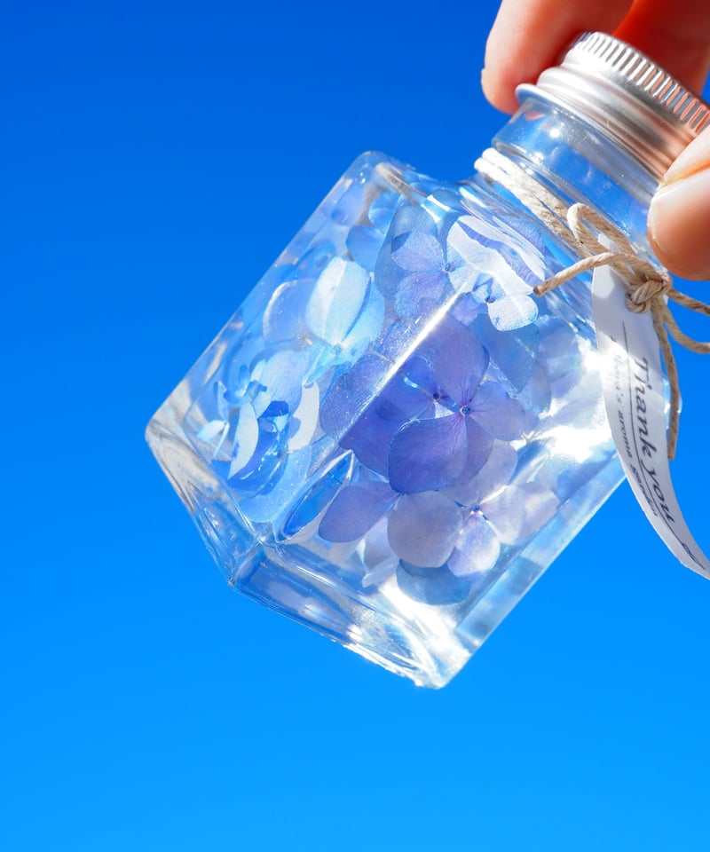 No. 225 ハーバリウム ✿ 水中の向日葵 No. 225 ハーバリウム ✿ 水中