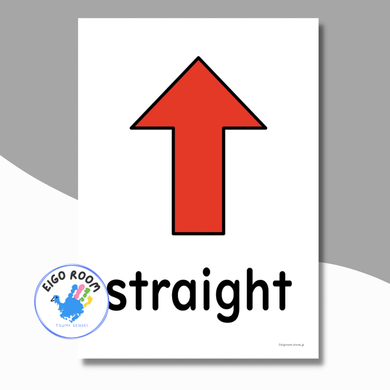 絵カード〈『New Horizon5・6』完全対応◎ Directions Flashcard