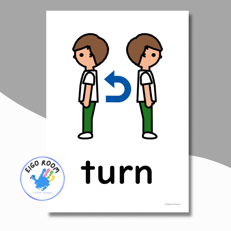 絵カード〈『New Horizon5・6』完全対応◎ Directions Flashcard