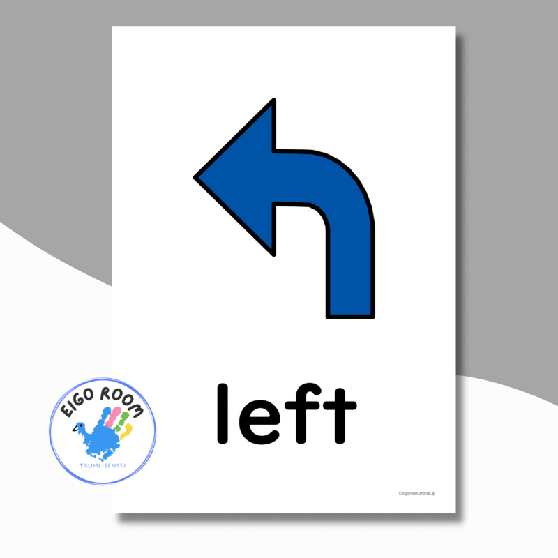 絵カード〈『New Horizon5・6』完全対応◎ Directions Flashcard